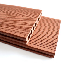 Chinese Factory Eco-Friendly Hollow  Backyard  WPC Decking Floor Lumber Decking Board